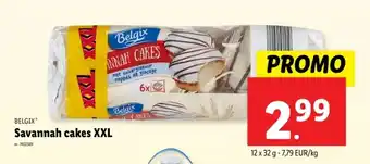 Lidl Savannah cakes XXL aanbieding