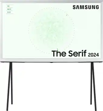 Coolblue Samsung The Serif Cloud White 43LS01D (2024) aanbieding