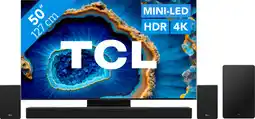 Coolblue TCL QD Mini-LED 50C803 (2023) + TCL Q85H aanbieding