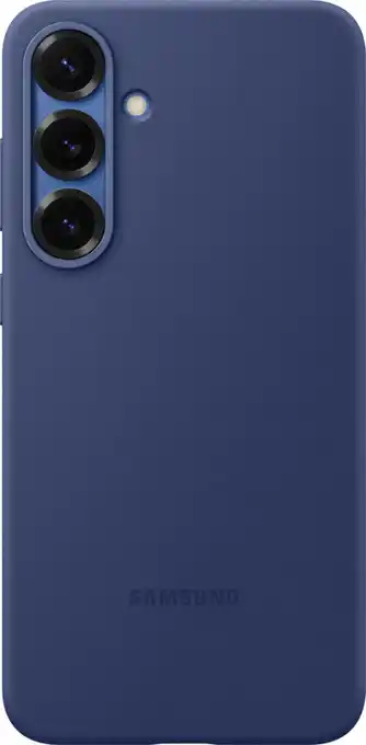 Coolblue Samsung Galaxy S25 Plus Back Cover Silicone Bleu aanbieding