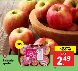 Lidl Pink lady appelen aanbieding