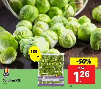 Lidl Spruiten XXL aanbieding