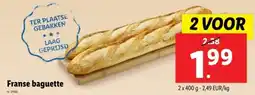 Lidl Franse baguette aanbieding