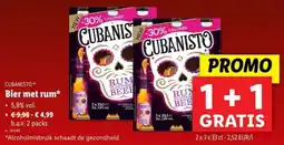 Lidl Cubanisto Bier met Rum aanbieding