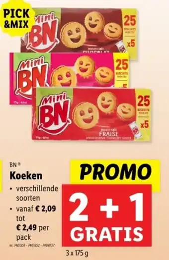 Lidl BN Koeken aanbieding