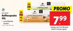 Lidl Bellarom koffiecapsules  XXL aanbieding