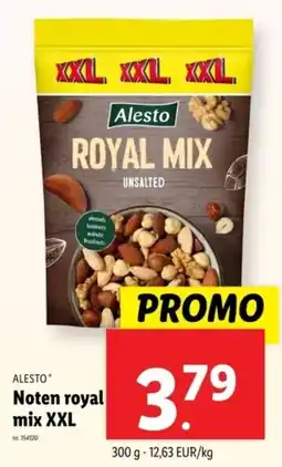 Lidl Alesto Noten royal mix XXL aanbieding