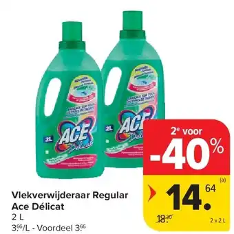 Carrefour Vlekverwijderaar Regular Ace Délicat aanbieding