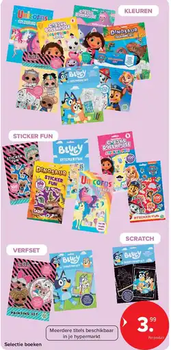 Carrefour Selectie boeken aanbieding