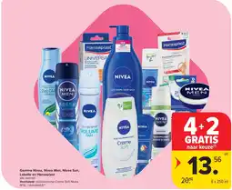 Carrefour Gamma Nivea, Nivea Men, Nivea Sun, Labello en Hansaplast aanbieding