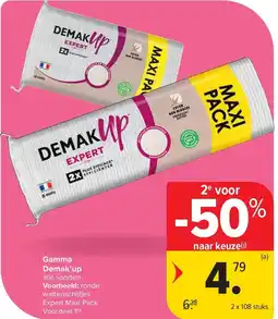 Carrefour Gamma Demak’up aanbieding