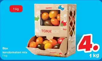 Carrefour Box kerstomaten mix aanbieding