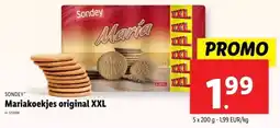 Lidl Sondey Mariakoekjes original XXL aanbieding