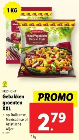 Lidl Freshona Gebakken groenten XXL aanbieding