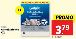 Lidl Coshida Kattenbakkorrels XXL aanbieding