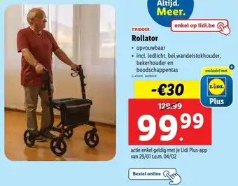 Lidl Rollator aanbieding