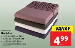 Lidl Livarno Home Hoeslaken aanbieding