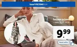 Lidl Esmara Satijnen Pyjama aanbieding