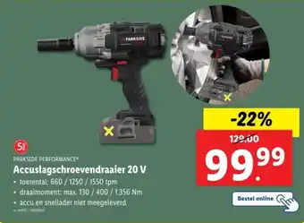 Lidl Parkside Performance Accuslagschroevendraaier aanbieding