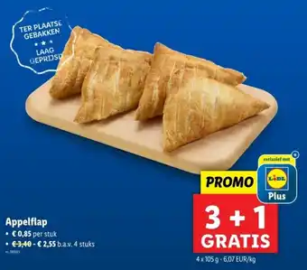 Lidl Appelflap aanbieding