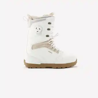 Decathlon Hybride snowboardboots voor dames Endzone medium flex wit aanbieding