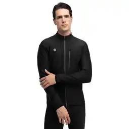 Decathlon Heren Wielrennen softshell fietsjas J3 Seymour SIROKO Zwart aanbieding