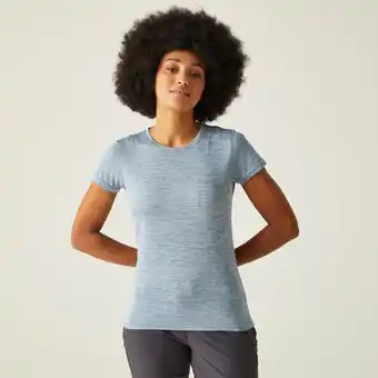 Decathlon Het Fingal Edition sportieve, sneldrogende T-shirt voor dames aanbieding