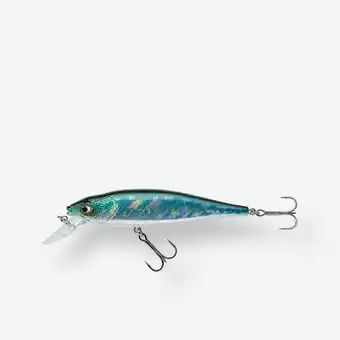 Decathlon Plug jerkbait minnow WXM MNW 100 SP blauwe rug aanbieding