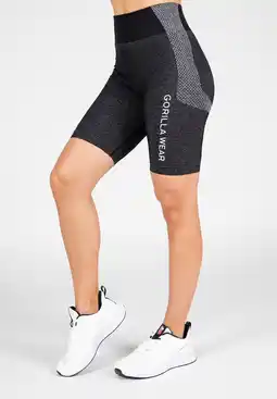 Decathlon Selah Seamless Cycling Shorts - Black /M aanbieding