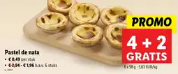 Lidl Pastel de nata aanbieding