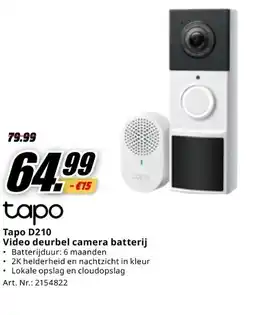 MediaMarkt tapo Tapo D210 aanbieding