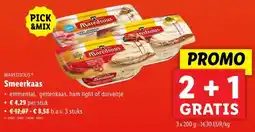 Lidl Smeerkaas aanbieding