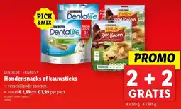 Lidl Hondensnacks of kauwsticks aanbieding