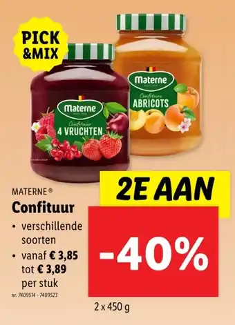 Lidl Confituur aanbieding