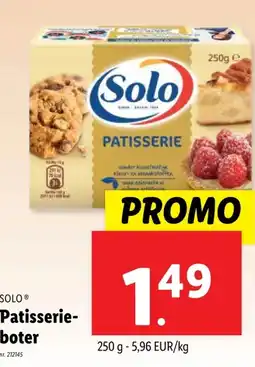 Lidl Patisserie- boter aanbieding