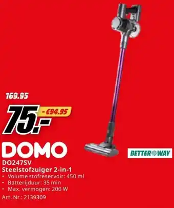 MediaMarkt DOMO DO247SV aanbieding