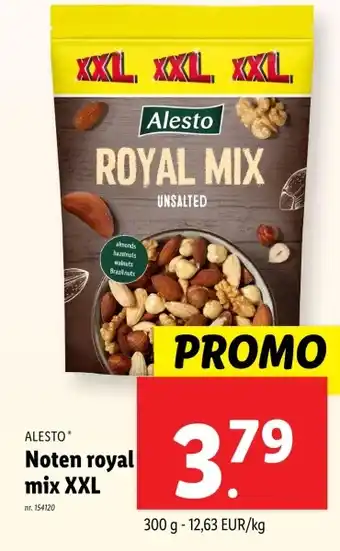 Lidl Noten royal mix XXL aanbieding