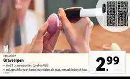 Lidl Graveerpen aanbieding