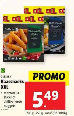 Lidl Kaassnacks XXL aanbieding