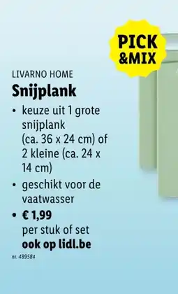 Lidl Snijplank aanbieding