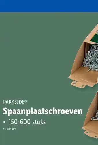 Lidl Spaanplaatschroeven aanbieding