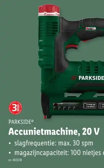 Lidl Accunietmachine, 20 V aanbieding