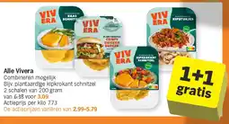 Albert Heijn plantaardige kipkrokant schnitzel aanbieding