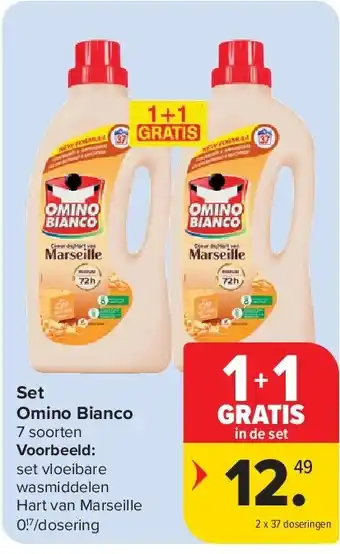 Carrefour Set Omino Bianco aanbieding