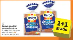 Albert Heijn Harrys American sandwich natuur aanbieding