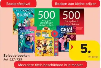 Carrefour Selectie boeken aanbieding