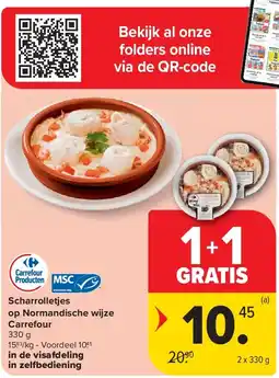 Carrefour Scharrolletjes op Normandische wijze Carrefour aanbieding