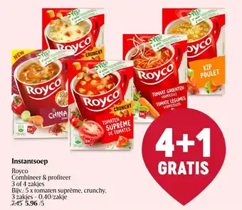 Delhaize Royco Instantsoep aanbieding