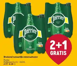 Delhaize Perrier Bruisend natuurlijk mineraalwater aanbieding