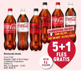 Delhaize Coca Cola Bruisende Drank aanbieding